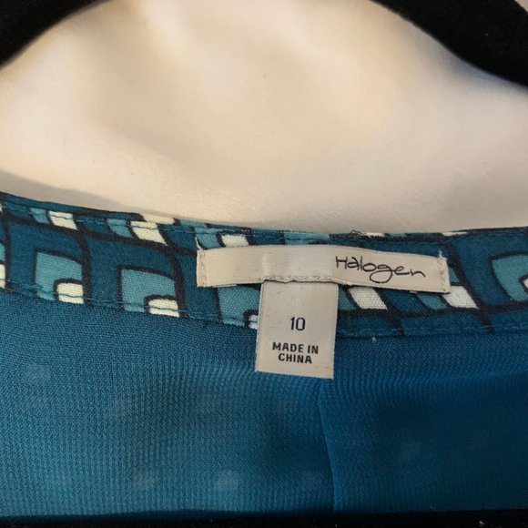 Halogen Fit and Flare Sleeveless Dress - Picture 5 of 6